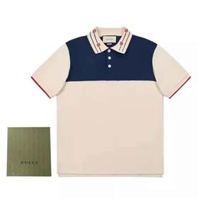 GUCCI Simple patchwork polo T-shirt(15 styles)-1740